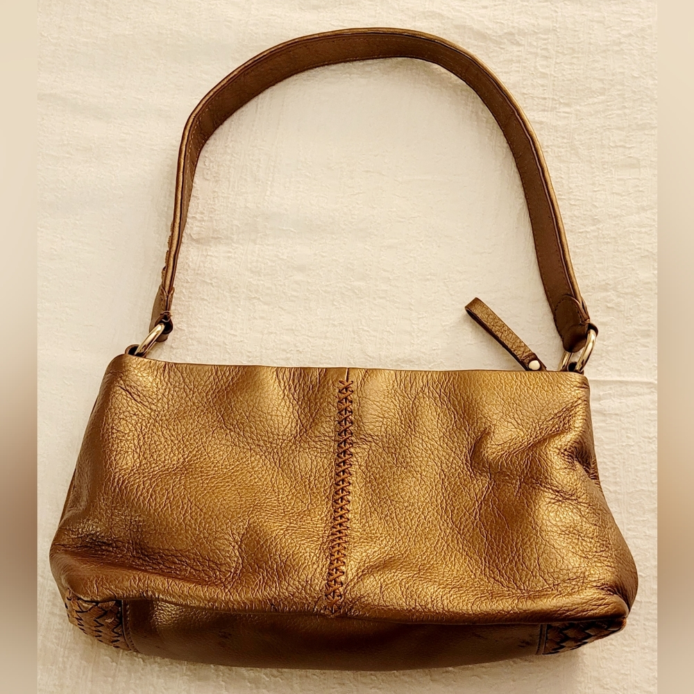 The Sak Pink Label copper leather hobo shoulder bag 100% Leather